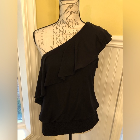 INC ONE SHOULDER TOP - Picture 1 of 12